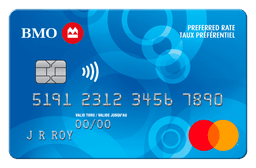 Carte Mastercardᴹᴰ* BMOᴹᴰ à taux préférentiel