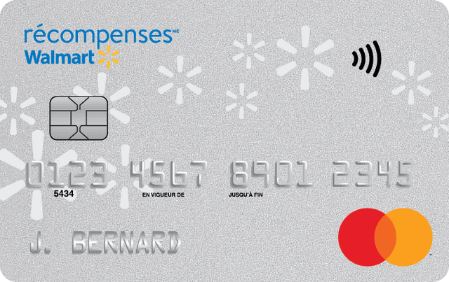 Carte de Récompenses<sup>MC</sup> Walmart Mastercardᴹᴰ