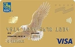 Carte Visa Or en dollars US RBC