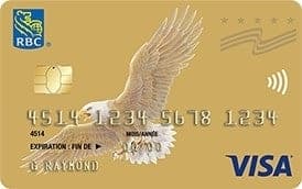 Carte Visa Or en dollars US RBC