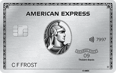 Carte de Platineᴹᴰ d’American Express