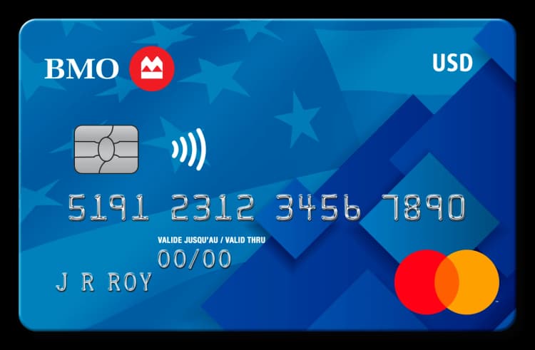 Carte Mastercardᴹᴰ* BMOᴹᴰ en dollars US