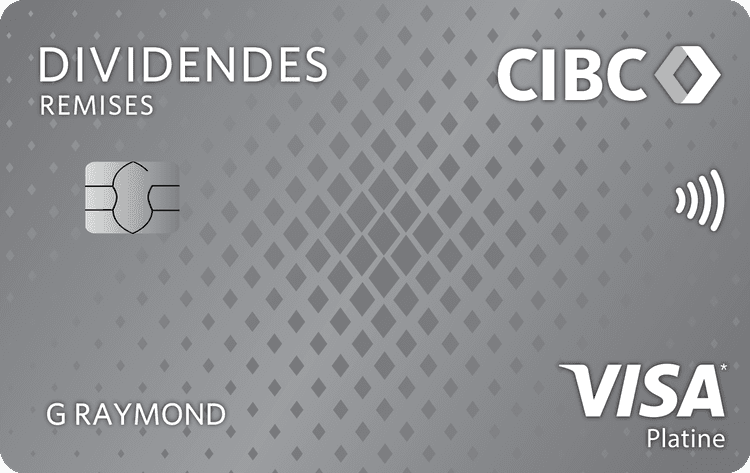 Carte Dividendes Platine CIBCᴹᴰ Visa*