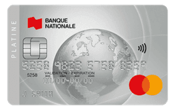 Carte Mastercard Platine de la Banque Nationale