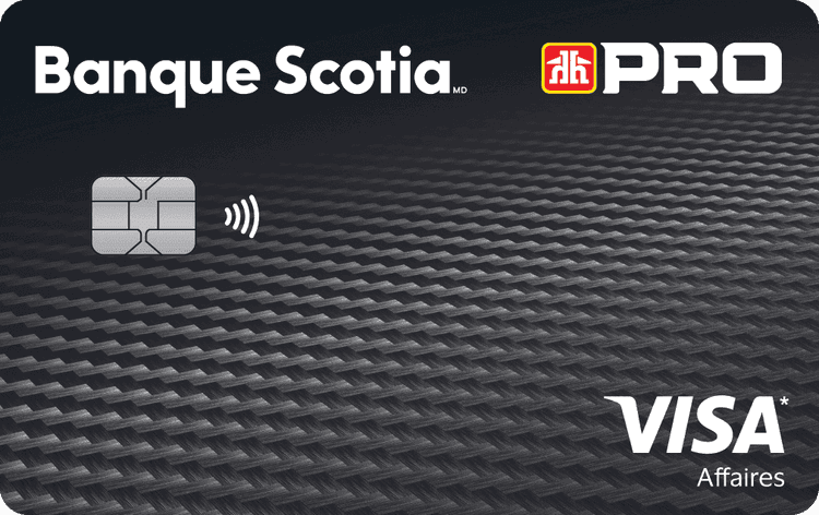 Carte Visa* Affaires Home Hardware PRO Scotiaᴹᴰ