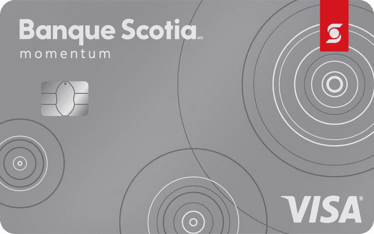 Carte Visa* Momentum Scotiaᴹᴰ sans frais annuels