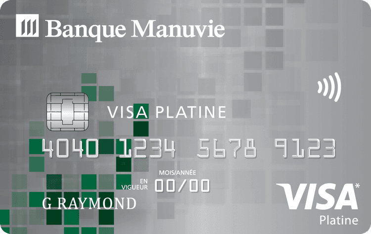 Carte Visa Platine ManuvieCOMPTANT+MC