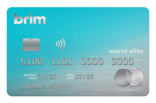 Carte Brim World Elite Mastercard