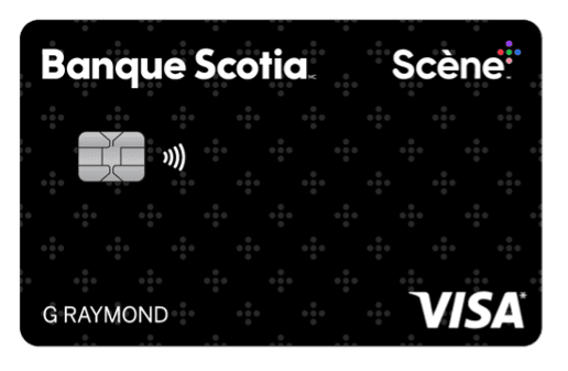Carte Visa Scène+🅪 Banque Scotiaᴹᴰ