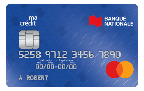 Carte macrédit Mastercard de la Banque Nationale