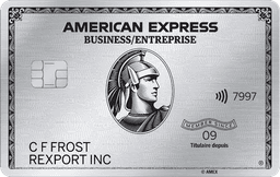 Carte de Platine entrepriseᴹᴰ d’American Express