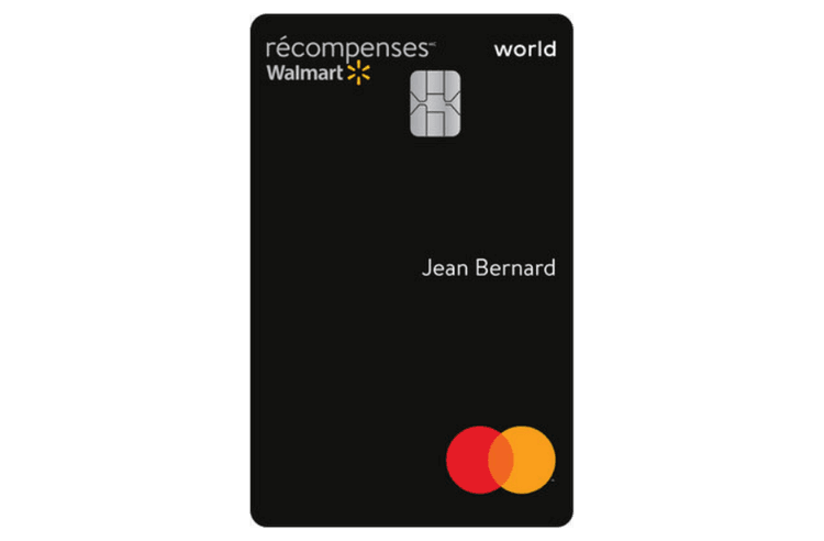 Carte de Récompenses<sup>MC</sup> Walmart World Mastercardᴹᴰ