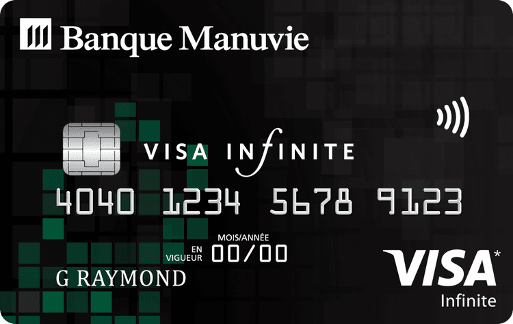 Carte Visa Infinite* ManuvieCOMPTANT+MC