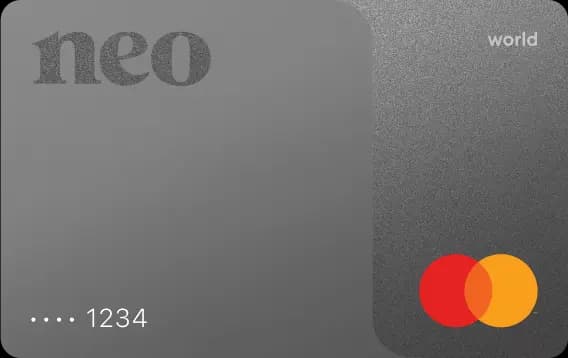 Carte Neo World Mastercardᴹᴰ