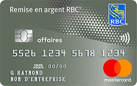 Carte Remise en argent Affaires Mastercard RBC