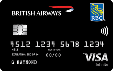 Carte Visa Infinite British Airways RBC