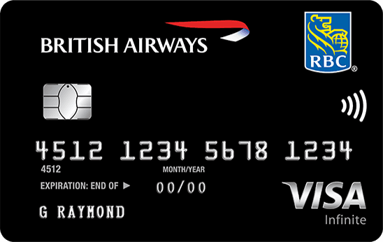 Carte Visa Infinite British Airways RBC