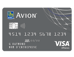 Carte Avion Visa Affaires RBC