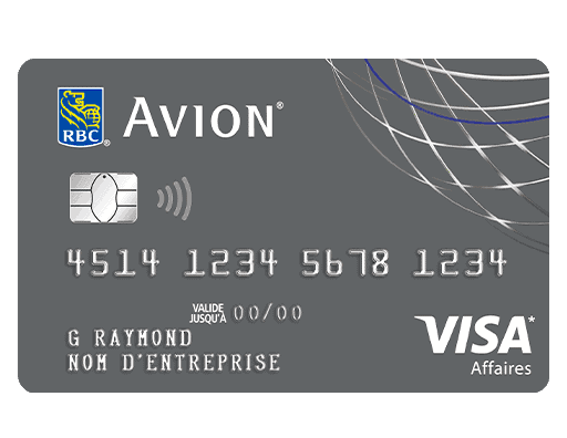 Carte Avion Visa Affaires RBC